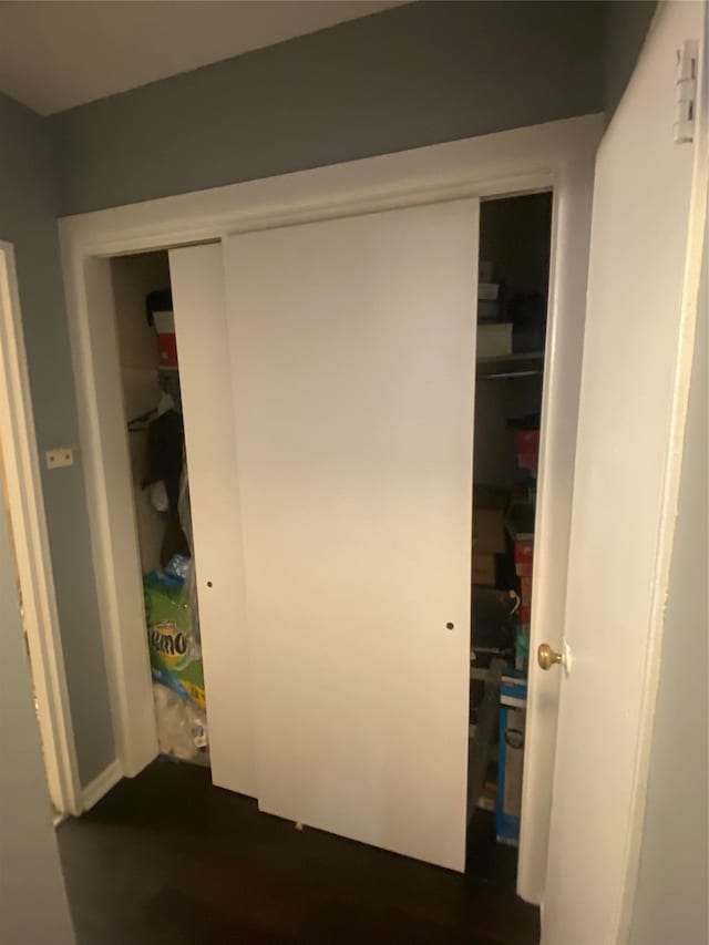 view of closet