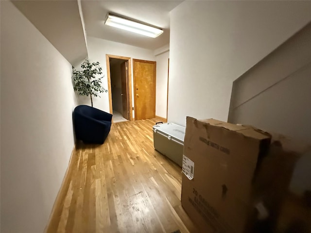 bonus room featuring wood-type flooring