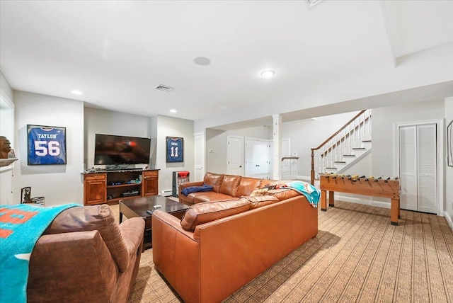 view of living room