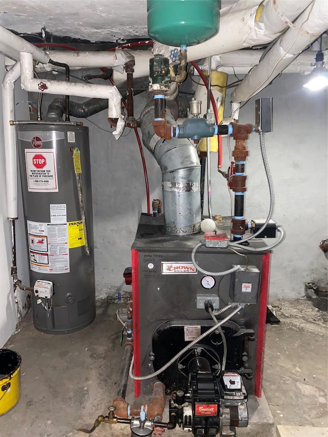 utilities with water heater