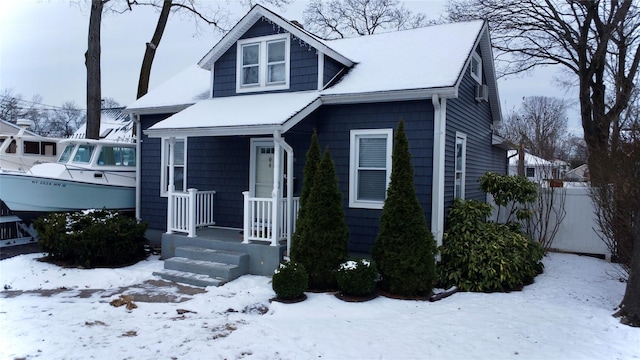 view of front of house