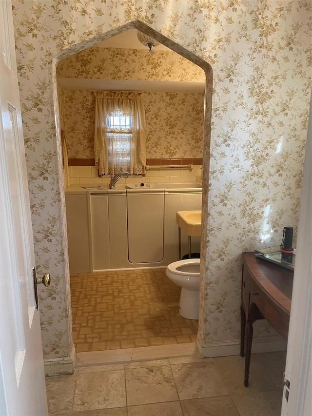 bathroom with toilet