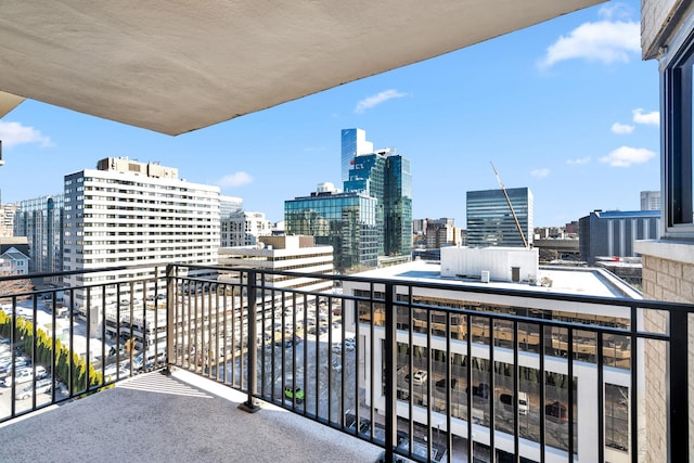 25 Rockledge Ave Unit 906W, White Plains, NY 10601 - balcony with a city view