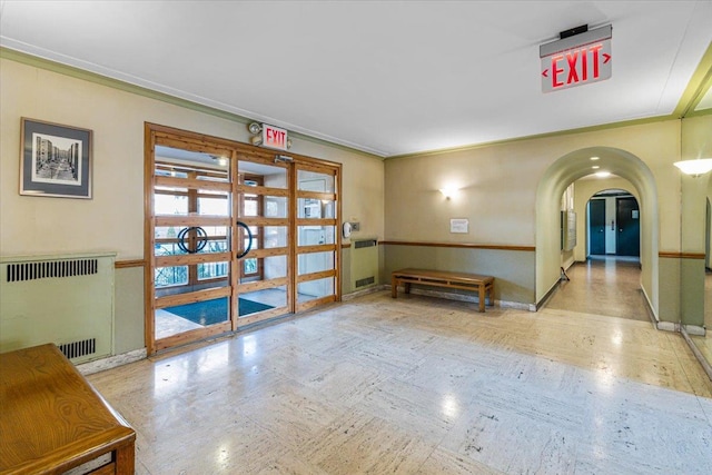 view of community lobby