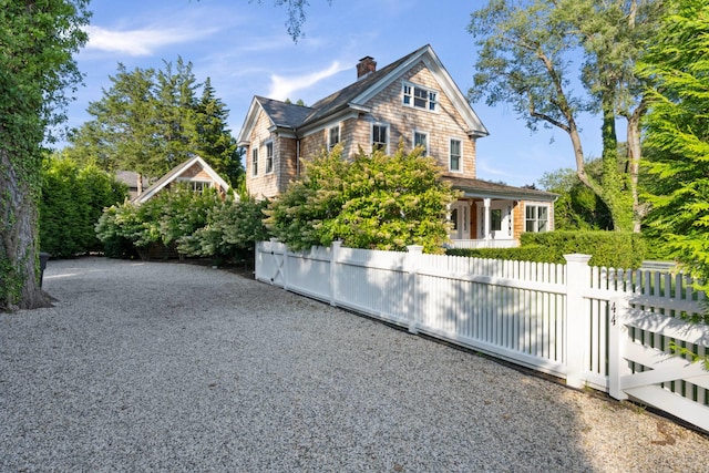 view of front of house