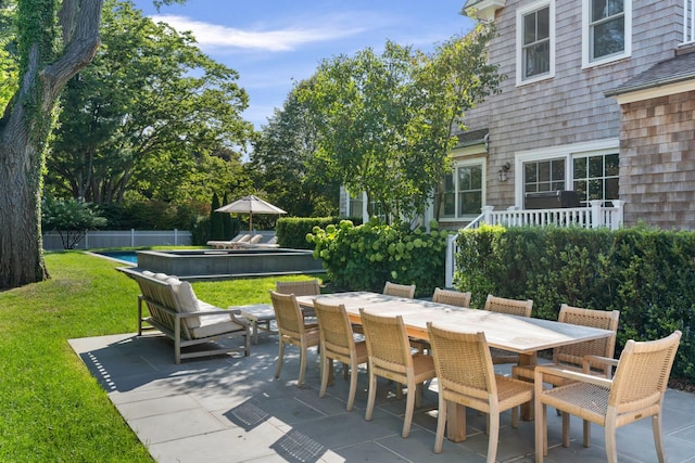 view of patio / terrace