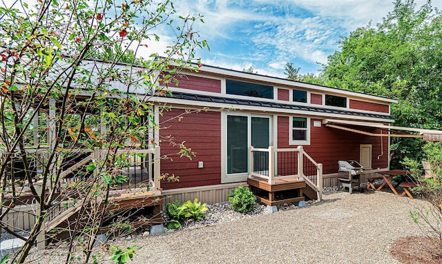 197 Wheeler Rd, Florida, NY 10921 - back of house featuring a metal roof