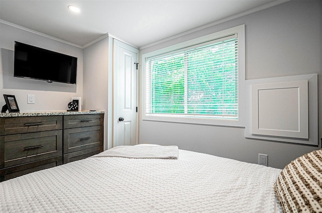 197 Wheeler Rd, Florida, NY 10921 - bedroom with crown molding