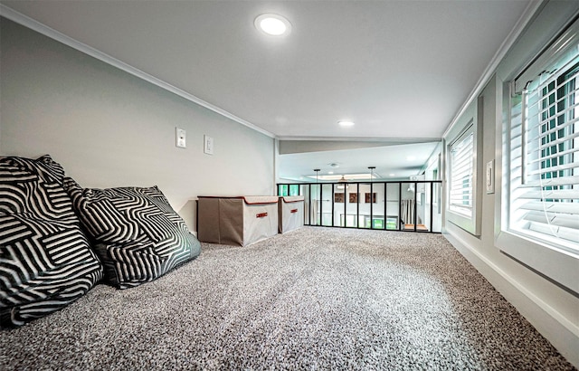 197 Wheeler Rd, Florida, NY 10921 - unfurnished room with crown molding, plenty of natural light, and recessed lighting
