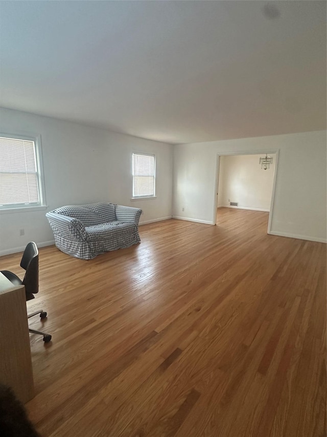 bedroom featuring hardwood / wood-style flooring