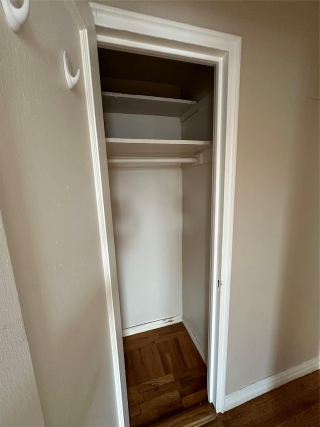 view of closet