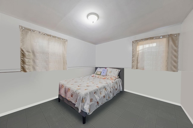 view of tiled bedroom