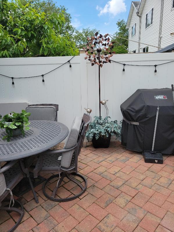 view of patio / terrace featuring grilling area