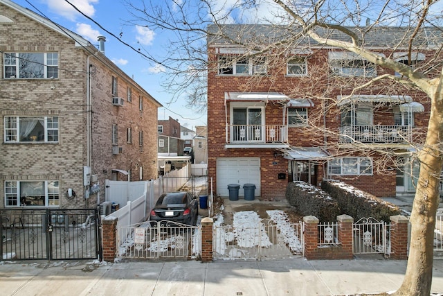 view of townhome / multi-family property