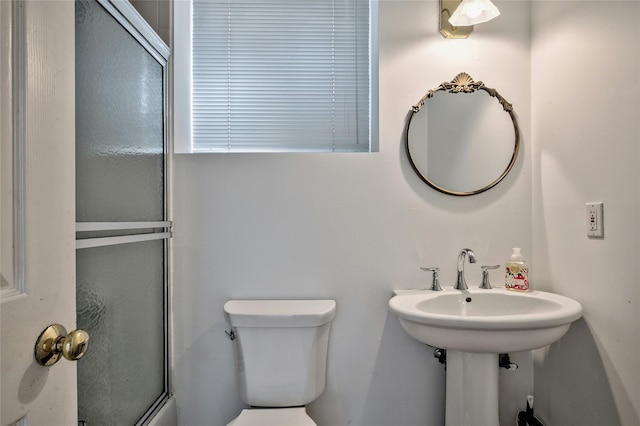 bathroom with toilet