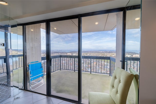 interior space with a wealth of natural light