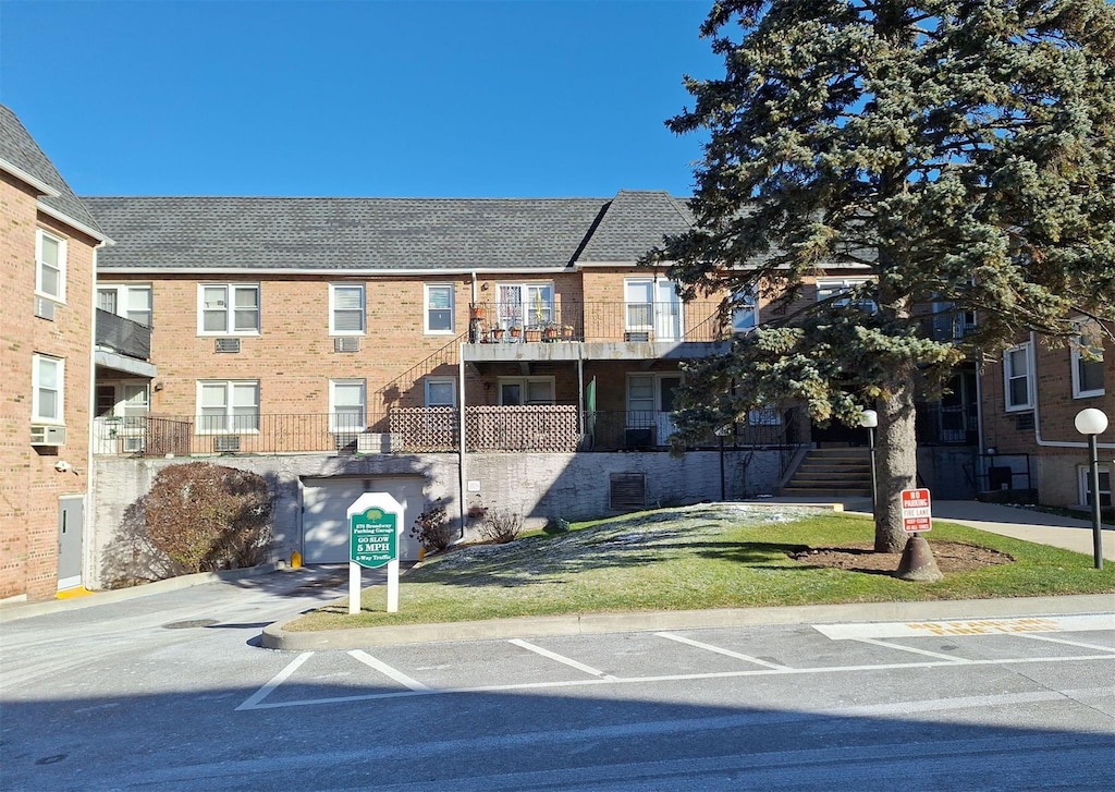 view of property with cooling unit