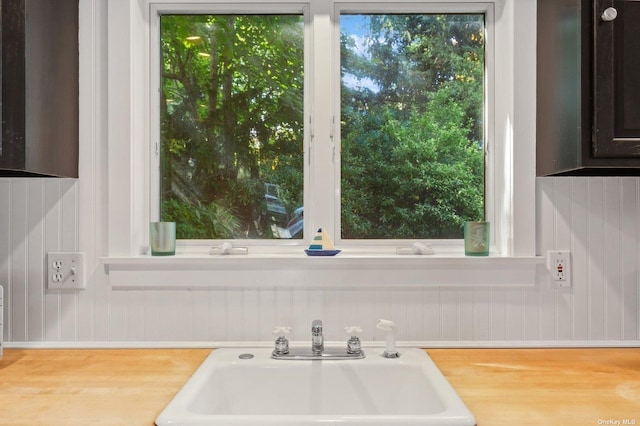 bathroom featuring sink