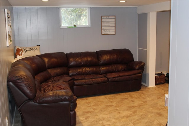 view of living room