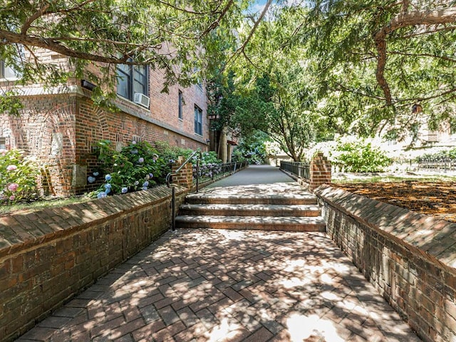 view of home's community with a patio