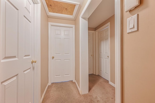 20 E Pine St, Long Beach, NY 11561 - corridor with light carpet and baseboards
