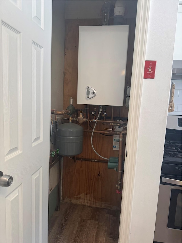 utilities featuring water heater