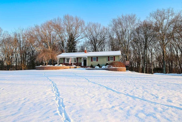 view of ranch-style house