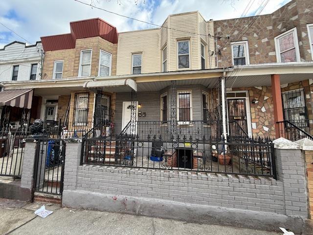 multi unit property with covered porch