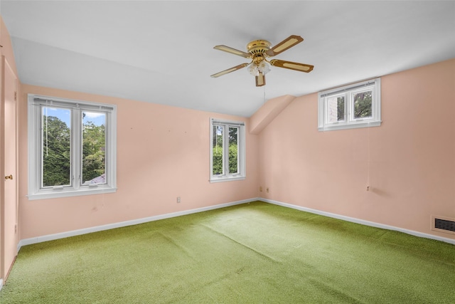 18 Kent Rd, Scarsdale, NY 10583 - bonus room featuring carpet floors, a ceiling fan, and vaulted ceiling
