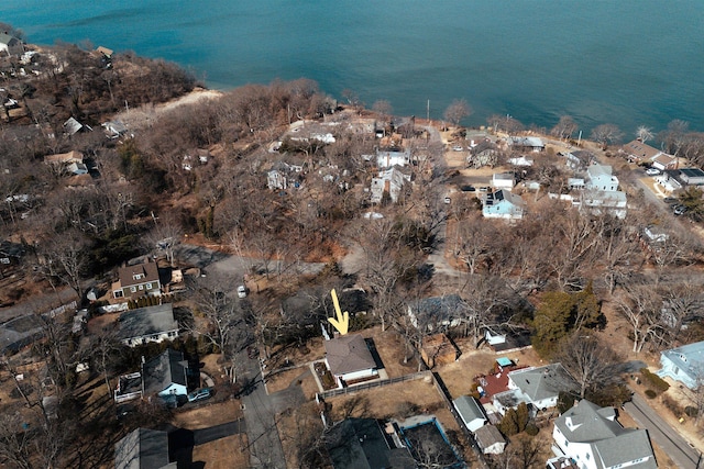 bird's eye view featuring a residential view