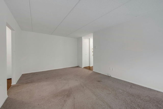 empty room with carpet floors