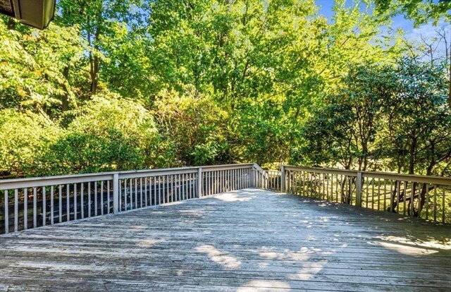 view of deck