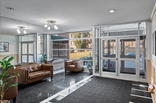 view of community lobby