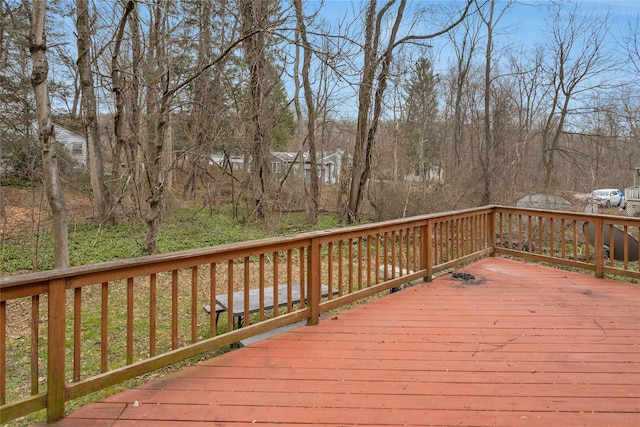 view of deck