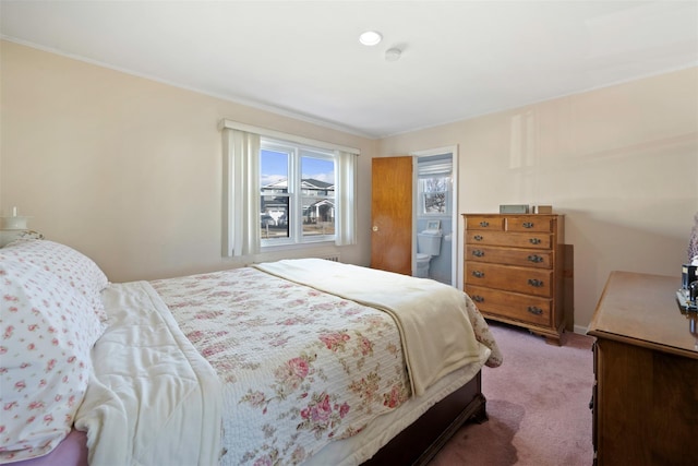 bedroom featuring carpet floors