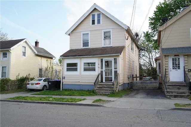 view of bungalow-style house