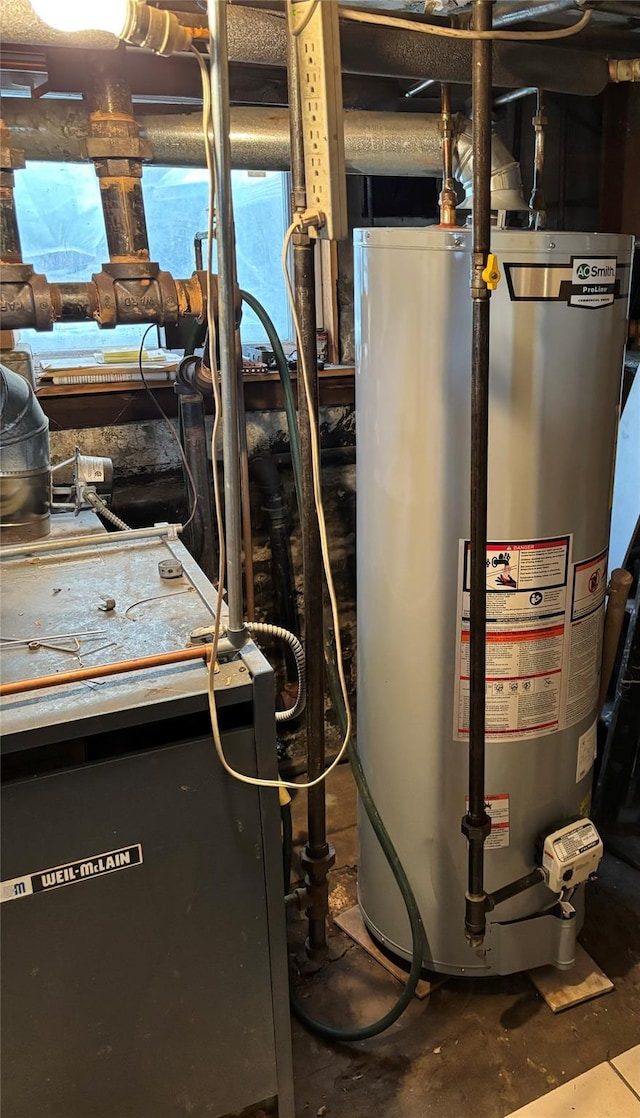 utilities with water heater