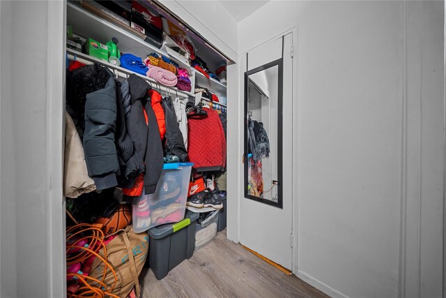 view of closet