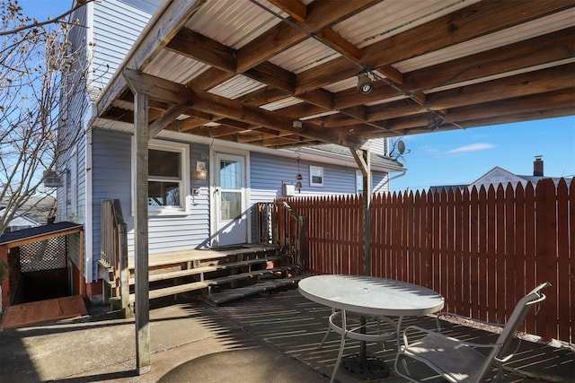 view of patio / terrace