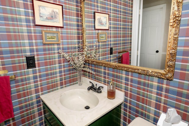 bathroom featuring sink