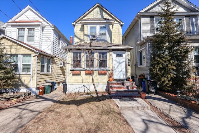 view of front of home featuring entry steps