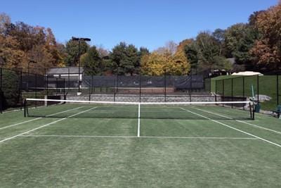 view of tennis court