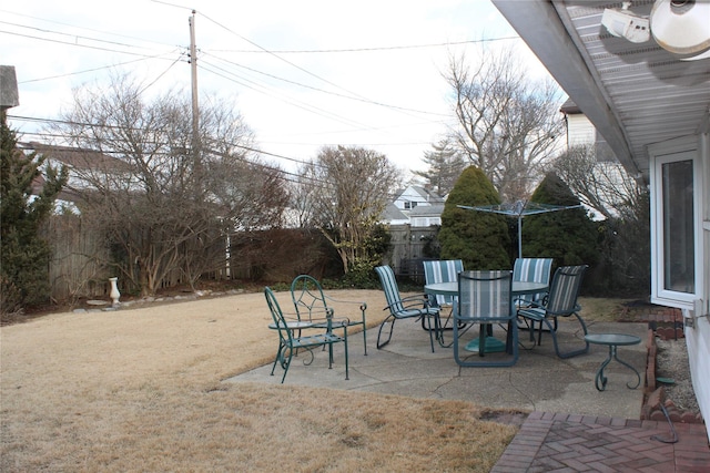 view of patio