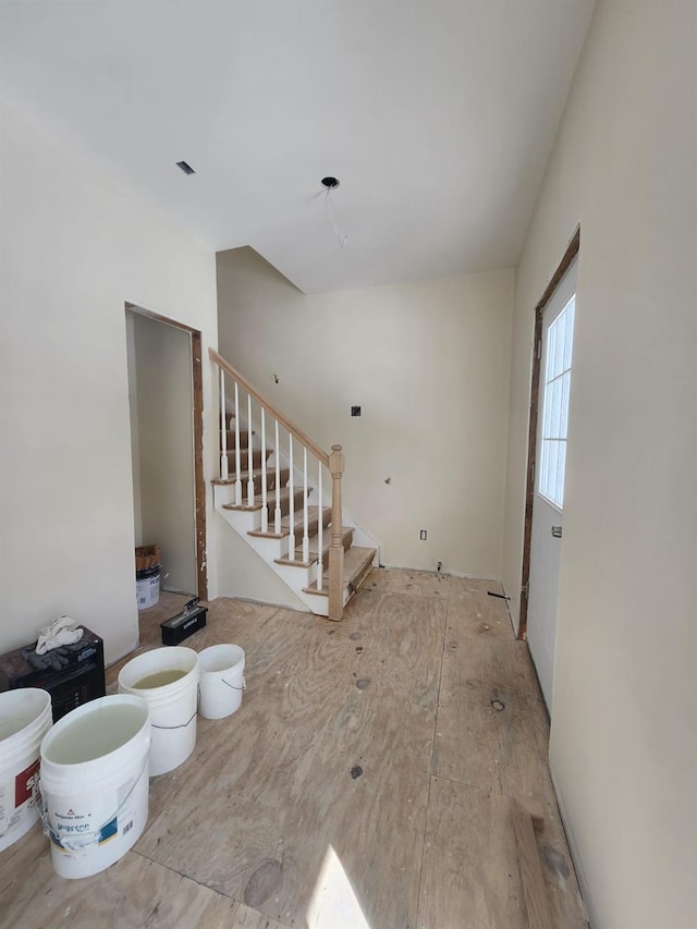 entrance foyer with stairway