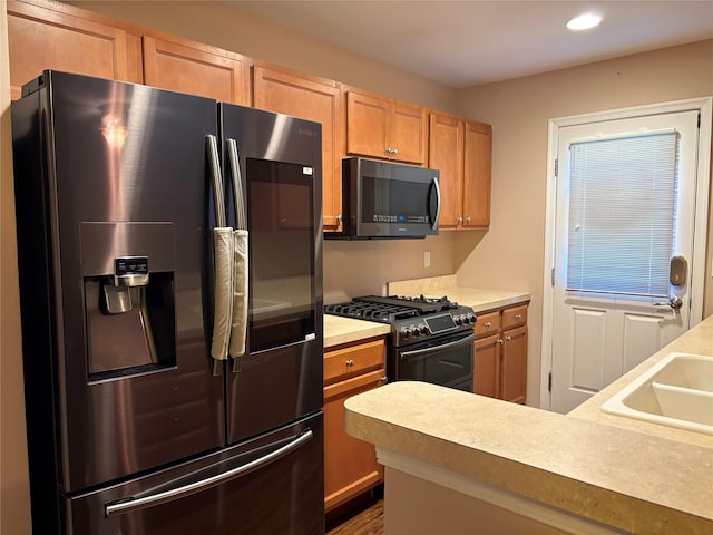 kitchen featuring sink and stainless steel appliances