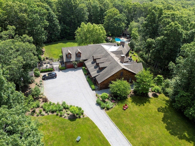 1750 Laurel Lake Dr, Mattituck, NY 11952 - view of subject property with a forest