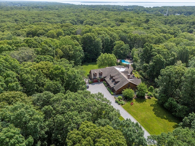 1750 Laurel Lake Dr, Mattituck, NY 11952 - view of subject property featuring a forest