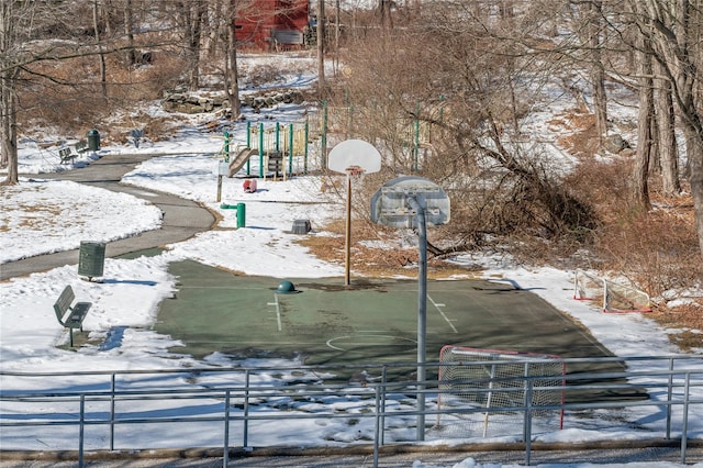 view of home's community with playground community