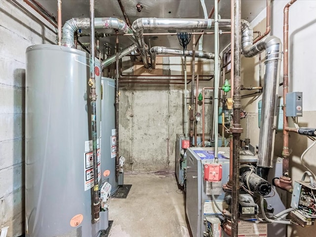 utilities with water heater