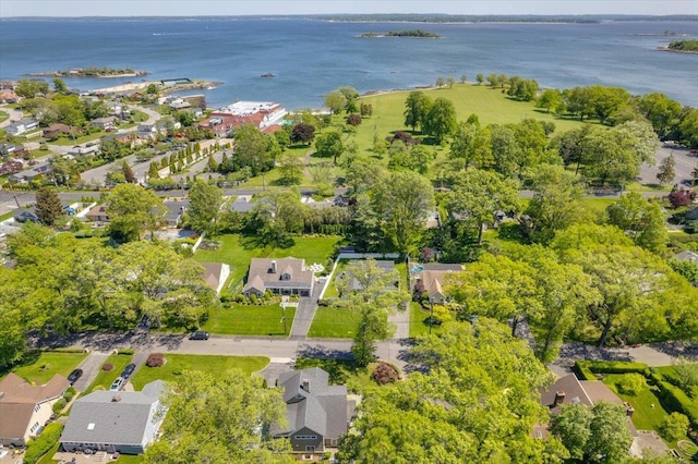 4 Clover Pl, New Rochelle, NY 10805 - aerial view of property and surrounding area featuring a nearby body of water and nearby suburban area